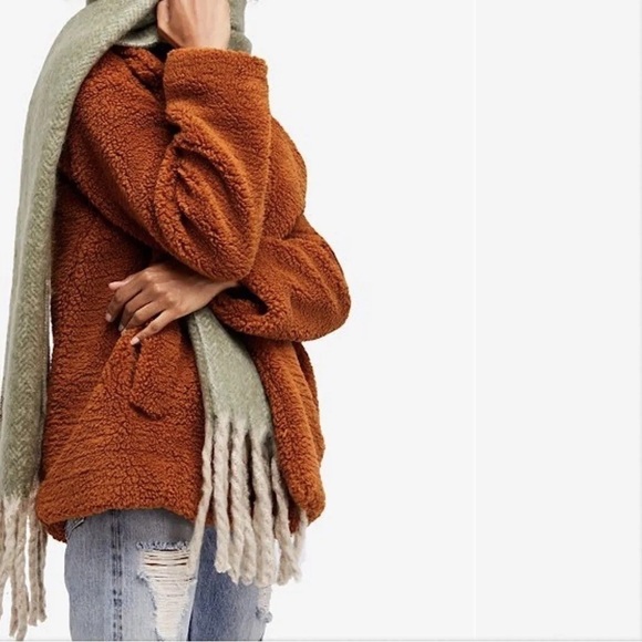 Free people blanket scarf - Picture 3 of 9